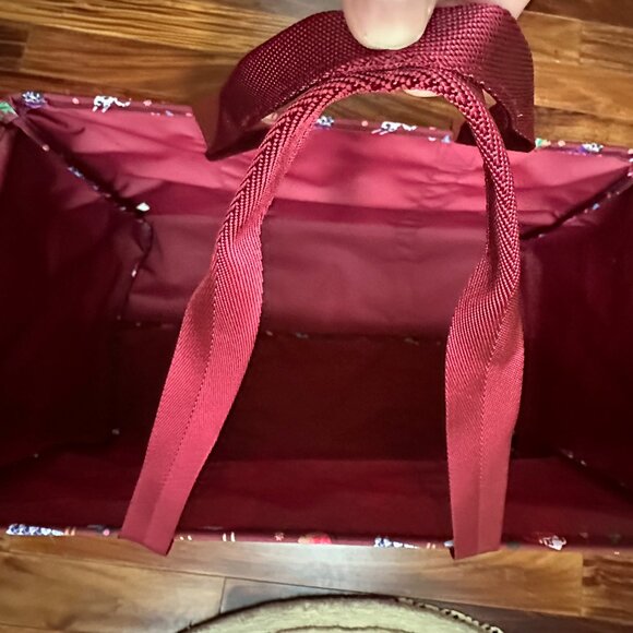 VERA BRADLEY HOLIDAY HOUNDS OVERSIZED CAR TOTE:NWT DOGS - Picture 11 of 13